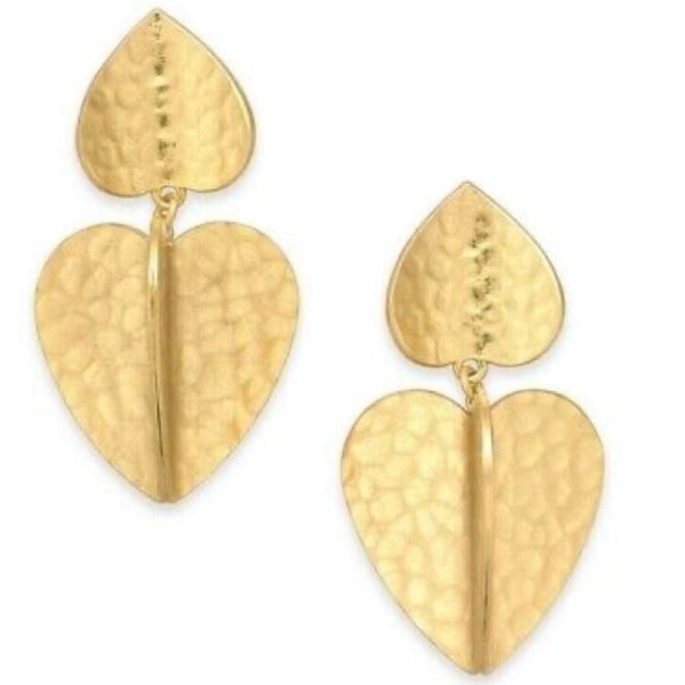 kate spade new york - Metal Petal - Drop Earrings - Gold